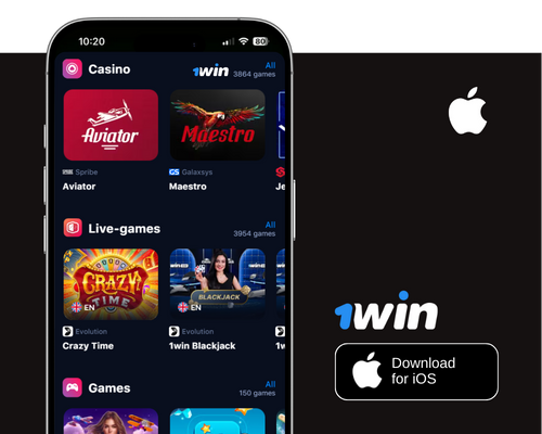 1WIN app iOS