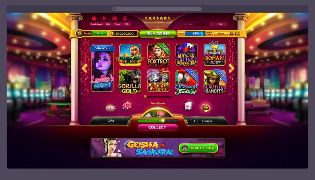 Online casino slot lobby where free spins are automatically assigned