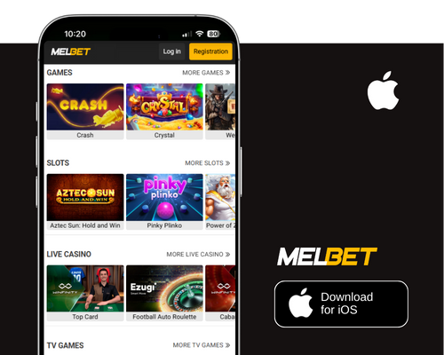 Melbet app iOS