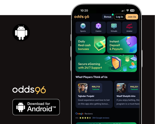 Odds96 android app