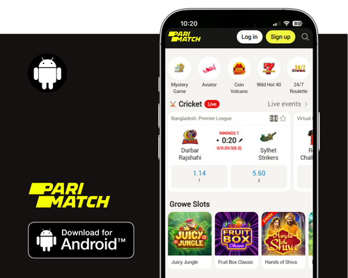 Parimatch Android app
