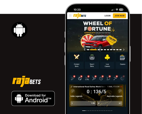 Rajabets Android app