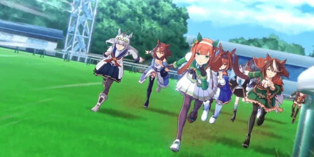 Competitive Uma Racing gameplay showing benefits of saving cash for meta builds