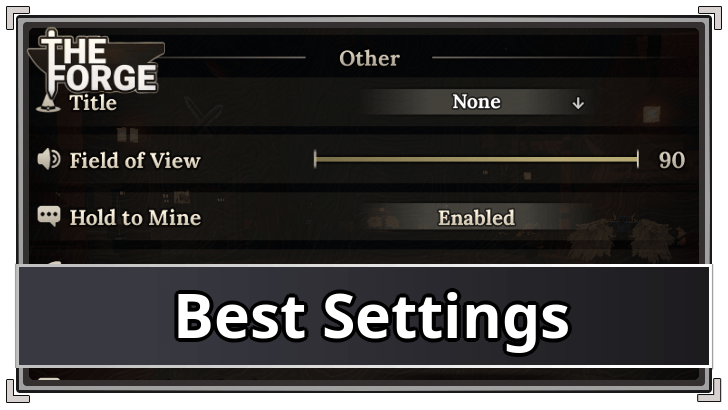 The Forge Roblox settings menu showing where to enter active codes