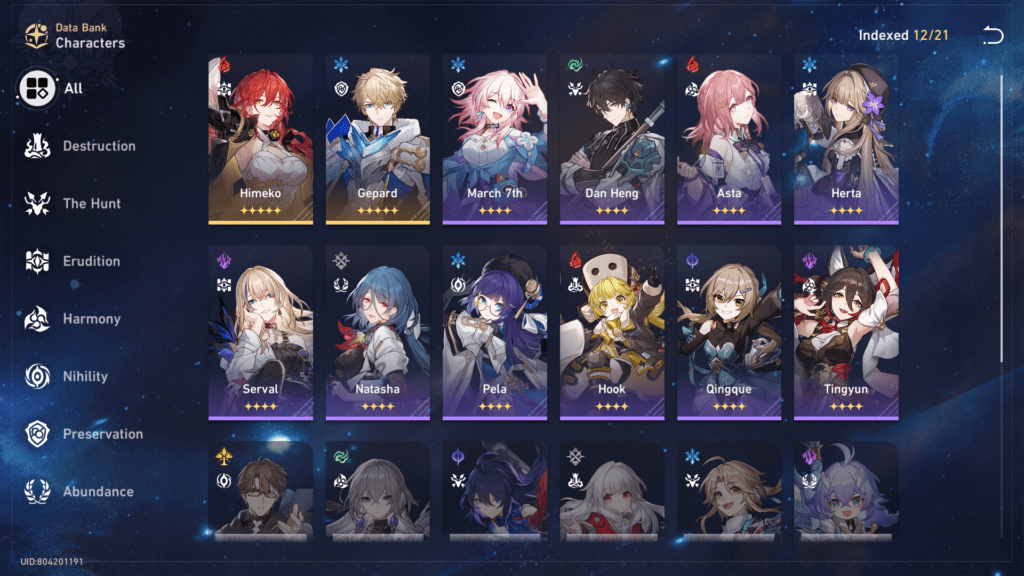 Lower-tier characters remaining usable but outclassed in modern meta