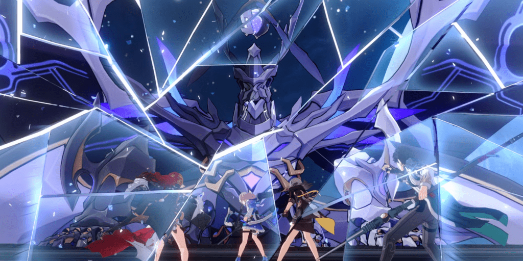 Story mode combat allowing flexible use of lower-tier characters