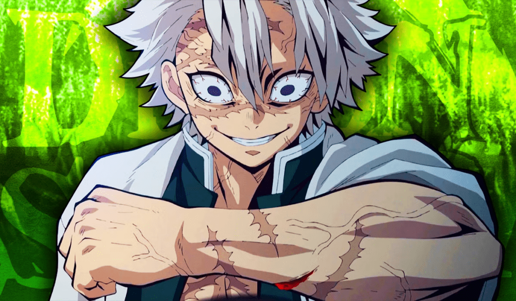 Sanemi Shinazugawa emotional volatility contrasting disciplined appearance