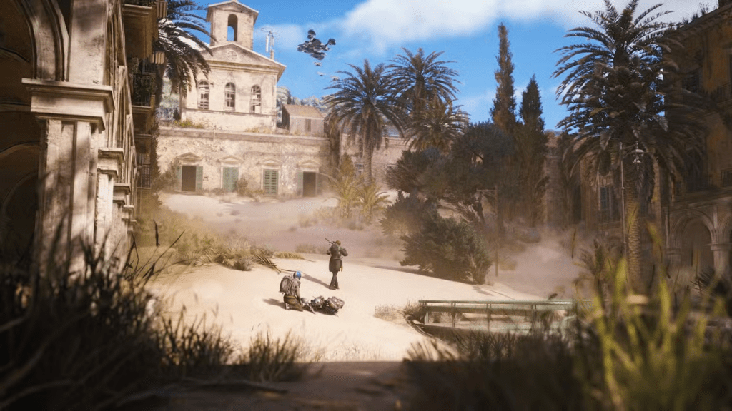 Visual storytelling reinforcing Arc Raiders progression design